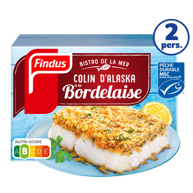 Colin d'Alaska à la bordelaise FINDUS, 380g