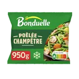 Poêlée champêtre (haricot, pois & champignon) BONDUELLE 950g