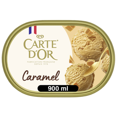 Sorbets Salted caramel CARTE D'OR x9 480g