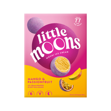 Mochi tropical fruits de la passion mangue LITTLE MOONS boîte 192g