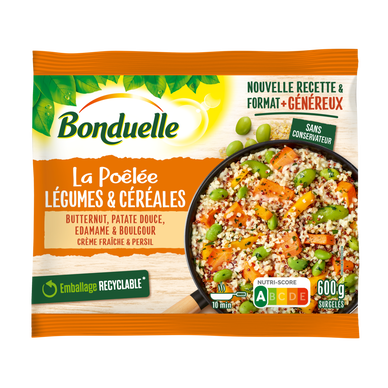 Légumes et céréale, (patate douce, boulgour) BONDUELLE 600g