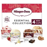 Glace essential collection mini cups HAAGEN-DAZS x4 324g