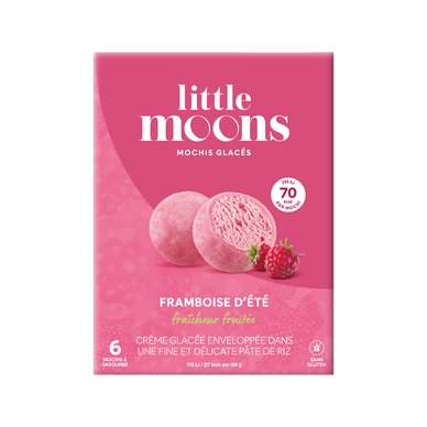 Mochis glacés framboise LITLLE MOONS 6x32g