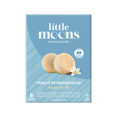 Mochi vanille LITTLE MOONS boîte 192g