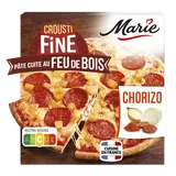Pizza Crousti Fine Feu de Bois Chorizo MARIE 400g