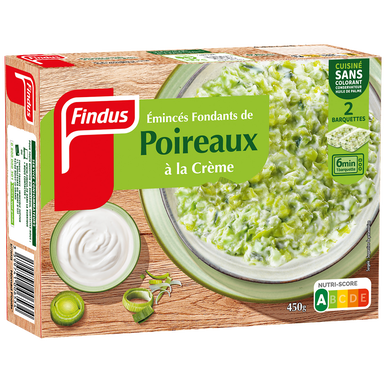 Poireaux à la crème FINDUS 450g