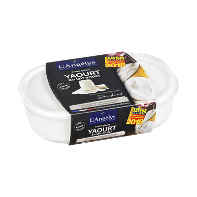 Crème glacée au yaourt L'ANGELYS 450g