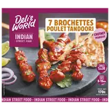 Brochette de Poulet Tandoori DELIS WORLD x7 170g