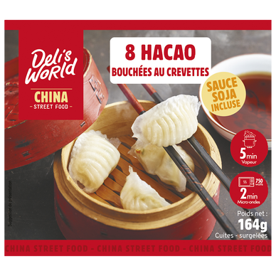 Hacao aux crevettes 164gr DELIS WORLD