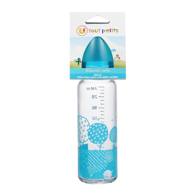 Biberon verre col étroit 240ml