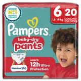 Culottes PAMPERS Baby-Dry taille 6 13kg-19kg x20