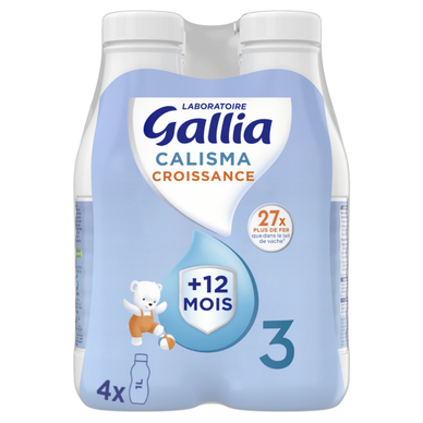 GALLIA CALISMA - Lait de croissance, dès 12 mois - 4x1l