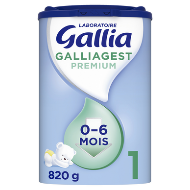 GALLIA GALLIAGEST - Galliagest Premium 1, de 0 à 6 mois - 820g