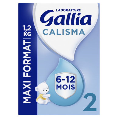 GALLIA CALISMA - Lait en poudre bébé 2ème âge, de 6 à 12 mois - 1.2kg