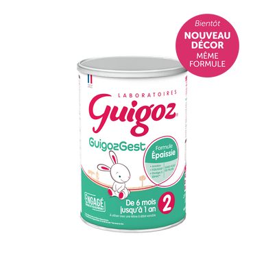 GUIGOZ GUIGOZGEST - Lait infantile en poudre - de 6 à 12 mois - 830g