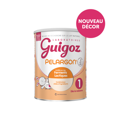 GUIGOZ PELARGON - Lait 1er âge, de 0 à 6 mois - 780g