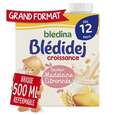 Blédidej Madeleine Citronnée BLEDINA 500ml dès 12 mois