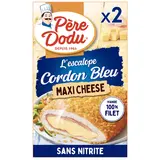 Cordon bleu Double Cheese, PERE DODU, 2 pièces, 200g
