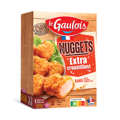 Nugget's Party de poulet, VDF, LE GAULOIS, France, 10 pièces, 200g