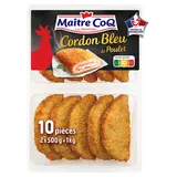 Cordon bleu, MAITRE COQ, France, barquette 1kg