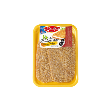 Escalope de dinde à la Milanaise LE GAULOIS, x2