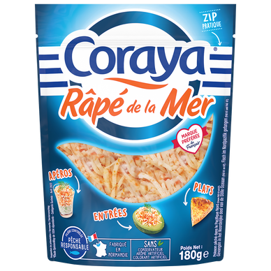 Surimi râpé de la mer CORAYA - 180g