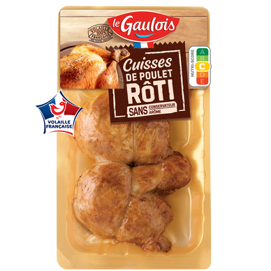 Cuisse de poulet rôti, LE GAULOIS, France, 2 pièces