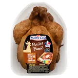 Poulet entier fumé cuit, MAÎTRE COQ, France,