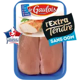 Filet de poulet extra tendre sans OGM, LE GAULOIS, France, 2 pièces,