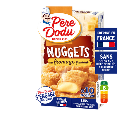 Nuggets au fromage fondant, PÈRE DODU, étui, 180g
