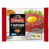 Tartare de Boeuf et sa sauce 5%MG CHARAL - 180g + 70g de sauce - 250g