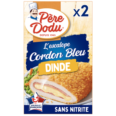 Cordon bleu dinde, PERE DODU, France, 200g