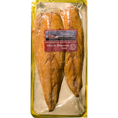 Filets de maquereaux fumés NORDLAND, 160g