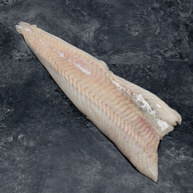 Filet de lieu noir, Pollachius virens, pêché en Atlantique Nord Est