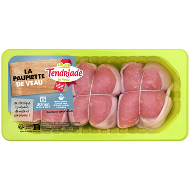 Paupiette de veau, TENDRIADE, 3 pièces, 390g