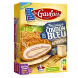 Escalope cordon bleu authentique, LE GAULOIS, transformé en France, 2pièces, 200g