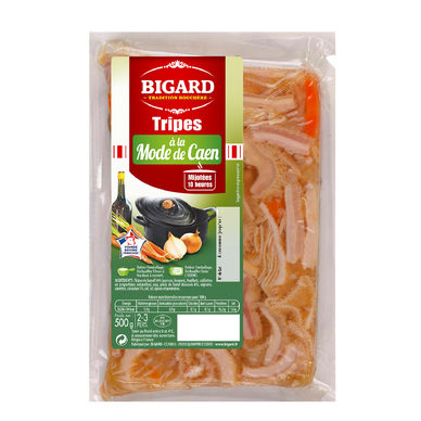 Tripes à la mode de Caen, BIGARD, France, 500g