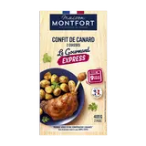 Cuisse canard du Sud-Ouest confite, MONTFORT, France, 2 pièces, Barquette, 400g
