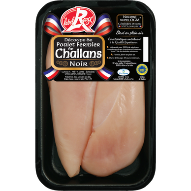 Escalope poulet fermier de Challans, x2, 350g