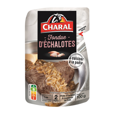 Fondue d'échalotes CHARAL - 100g