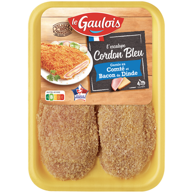 Escalope cordon bleu, LE GAULOIS, France, 2 pièces
