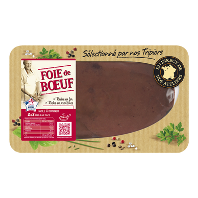 Foie de boeuf, 2 pièces