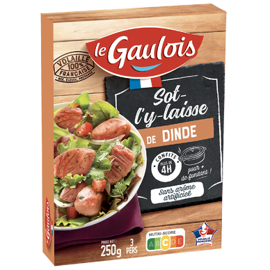 Sot l'y laisse de dinde confit, LE GAULOIS, 250g