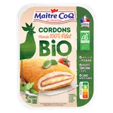 Cordons Bleu, BIO, MAITRE COQ, France, 2 pièces, barquette S/atmo, 200g