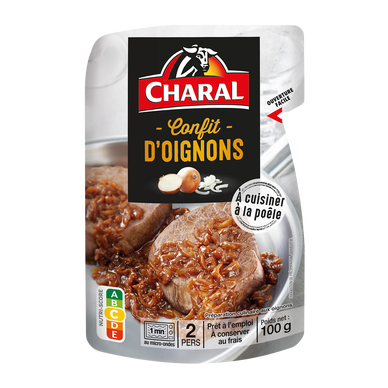 Confit d'oignons CHARAL - 100g