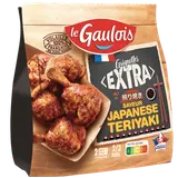 Grignotte de poulet extra teriyaki, LE GAULOIS, France, sous sac, 250g