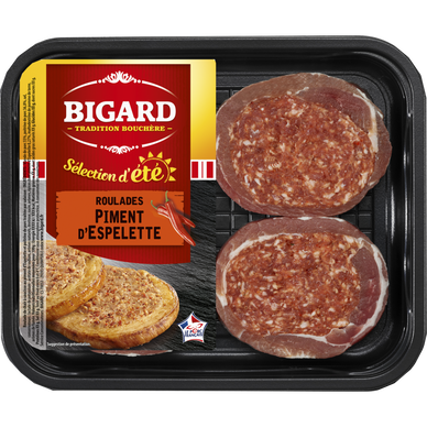 Roulade aux piments, BIGARD, France, 4 pièces