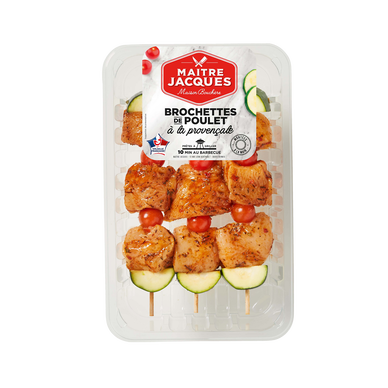 Brochette poulet à la provencale, MAITRE JACQUES, France, 3 pièces