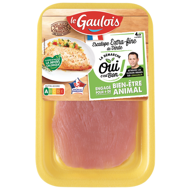 Escalope de dinde extra fine, LE GAULOIS, France, 1 pièce