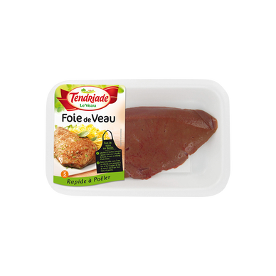 Foie veau, TENDRIADE, 1 pièce